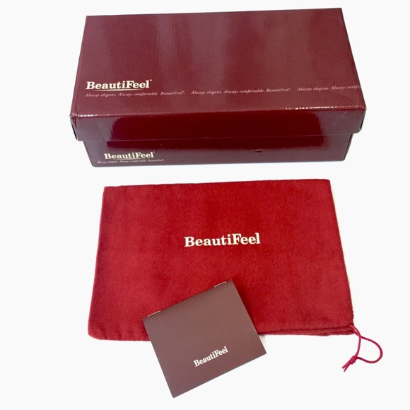 BEAUTIFEEL Demi Black Suede Slingback Flats Gold 6 - Picture 13 of 13